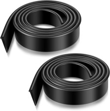 72 Inch Black Shower Door Bottom Seal Shower Door Seal Strip Waterproof Trim for