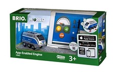 BRIO World - 33863 App-Enabled Engine  Toy Train for Kids Ages 3  Up
