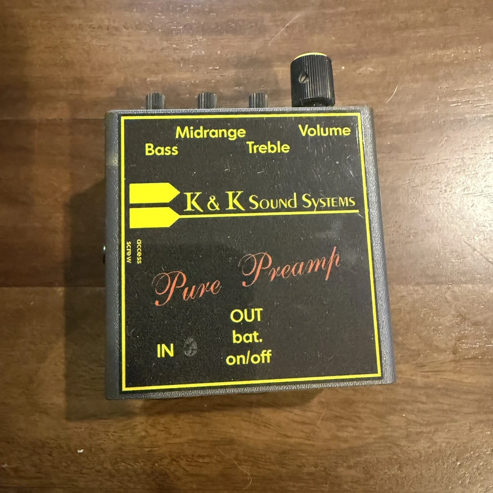 Preamplificador puro K&K Sound Systems con caja original Foto 3 de 4