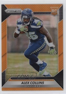 2016 Panini Prizm Rookie Orange Prizm 31/299 Alex Collins #202 Rookie RC tt9