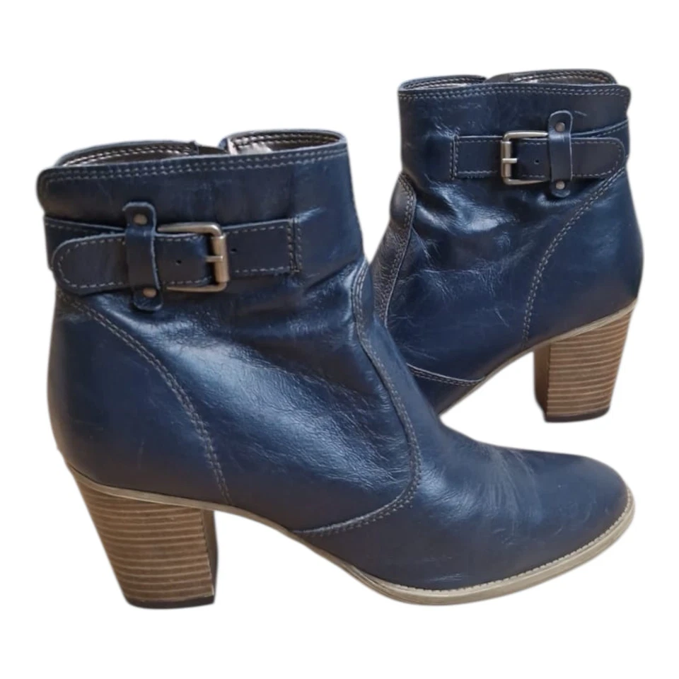 Bc gr 40 Damen Boots Stiefel Stiefeletten Sehr Gut A36 - Bild 3 von 4