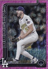 ALEX VESIA TOPPS UPDATE PINK HOLO FOIL DODGERS #US-239 2025 25