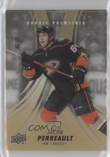2022-23 Upper Deck Trilogy Rookie Premier Gold Tint 46/50 Jacob Perreault 0m72
