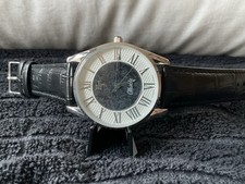 RAR ORIGINAL ET GENUINE MARBLE JAPAN ARMBANDUHR QUARTZ STAHL WEIß ULTRA SELTEN