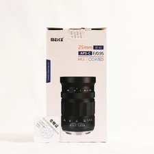 Meike 25mm F0.95 Large Aperture Manual APS-C Lens For Fuji X-Mount