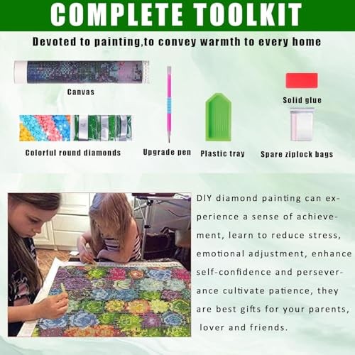 Highland Cow Diamond Painting Kits for Adults- Cow Diamond Art Kits for COW - Picture 6 of 6