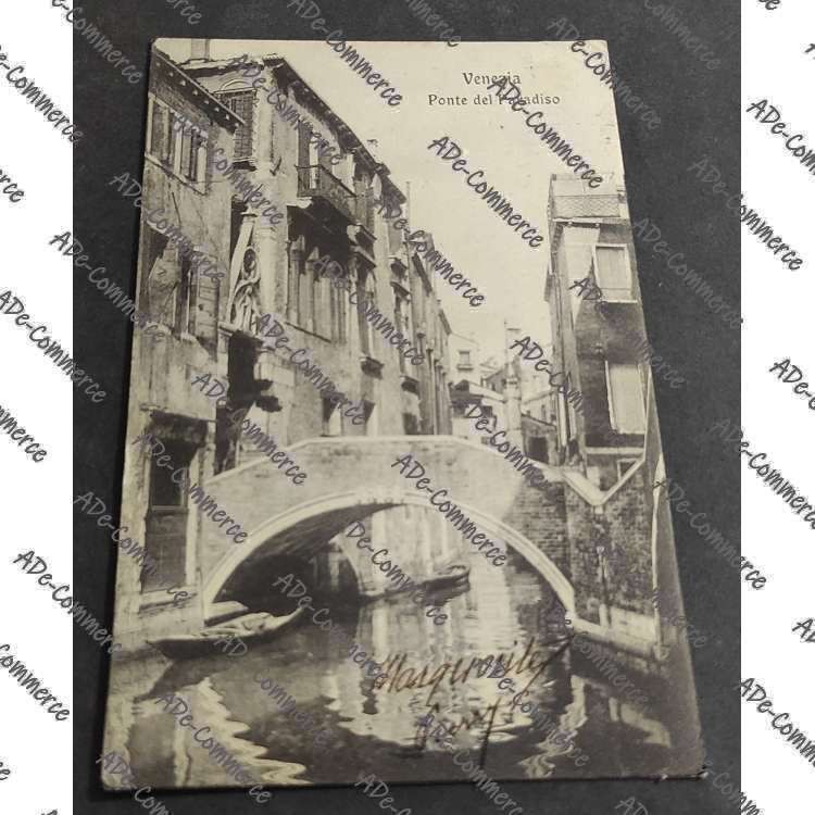 Cartolina Venezia - Ponte del Paradiso