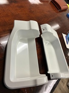 2023+ OEM white platinum pearl ug Custom Painted Bed Step F250 F350 F450