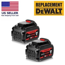 2PACK 9.6Ah For DEWALT FLEXVOLT 20V/60V MAX Lithium-ion Battery DCB609 DCB606-2