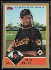 2003 Topps Gold Neifi Perez San Francisco Giants /2003 #527