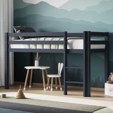 Flair Furnishings Kids Mid Sleeper Bed with Storage Cabin Bed Heavy Duty and