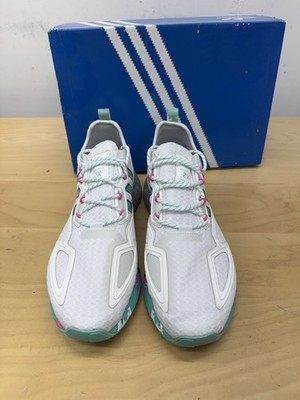 Size 11 - Adidas ZX 2K Boost White Active Mint for sale online | eBay