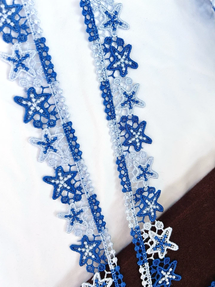 Juego de 20 yardas bordado japonés/encaje Chikazawa/artesanía/flor/decoraciones Foto 4 de 4