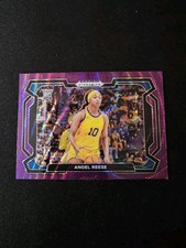 2024 Prizm Draft Picks Angel Reese Purple Wave PRIZM Variation RC Chicago Sky
