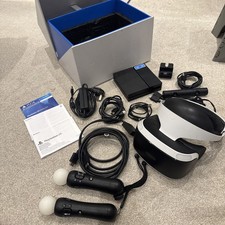 Playstation 4 VR - CUH-ZVR1 -  Camera - Controllers - All Cables complete 