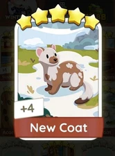 New Coat - Cozy Comforts Album  Sticker 5 Star  Set Number 20