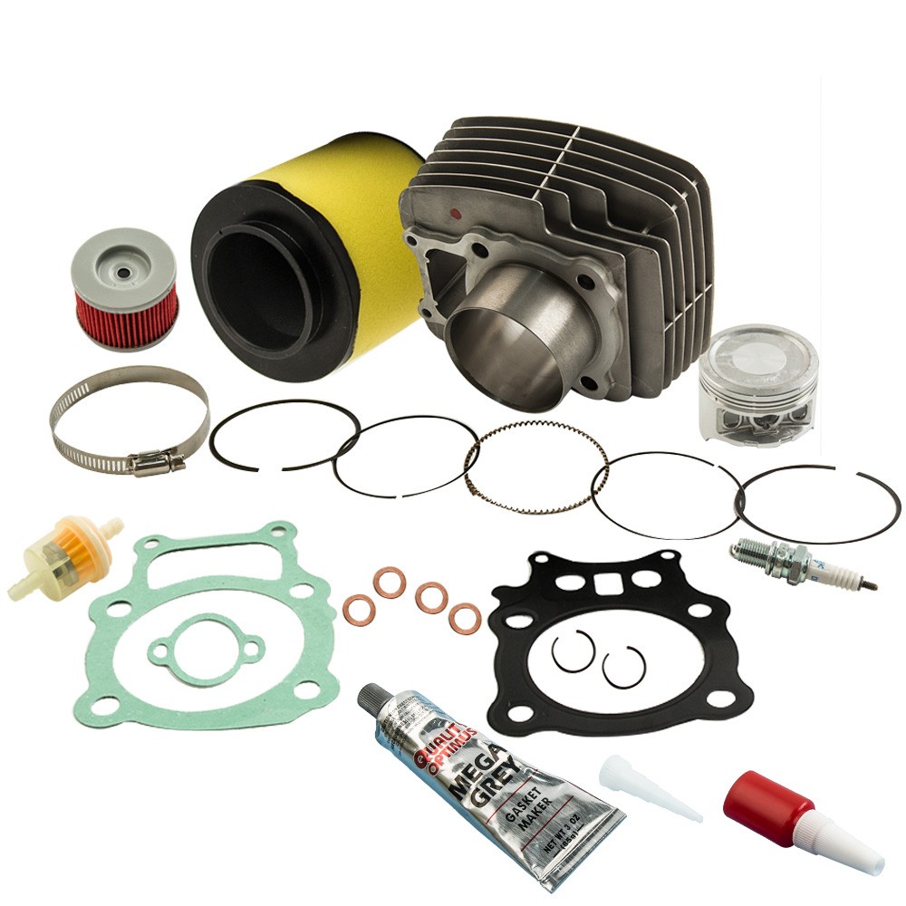 Cylinder Piston Spark Circlips Top End Kit Set For Honda RancherTRX350 2002-2004