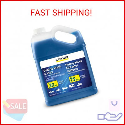 #ad Kärcher Vehicle Wash and Wax Pressure Washer Detergent Cleans Cars Bikes Tru $19.80