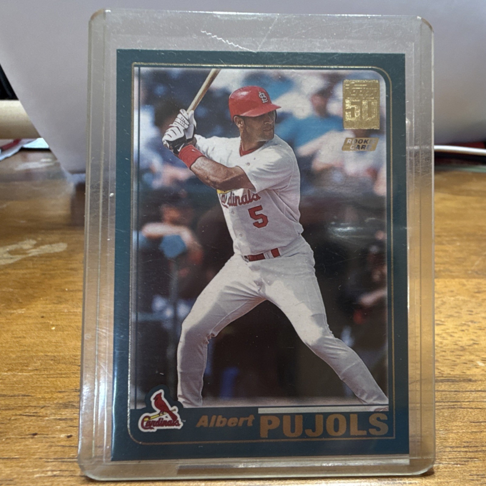 Topps 2001 Traded & Rookies Albert Pujols #T247 Rookie Card St. Louis Cardinals