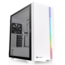 THERMALTAKE H700 TG SNOW MID TOWER CASE CHASSIS CA-1Y1-00M6WN-00 - WHITE