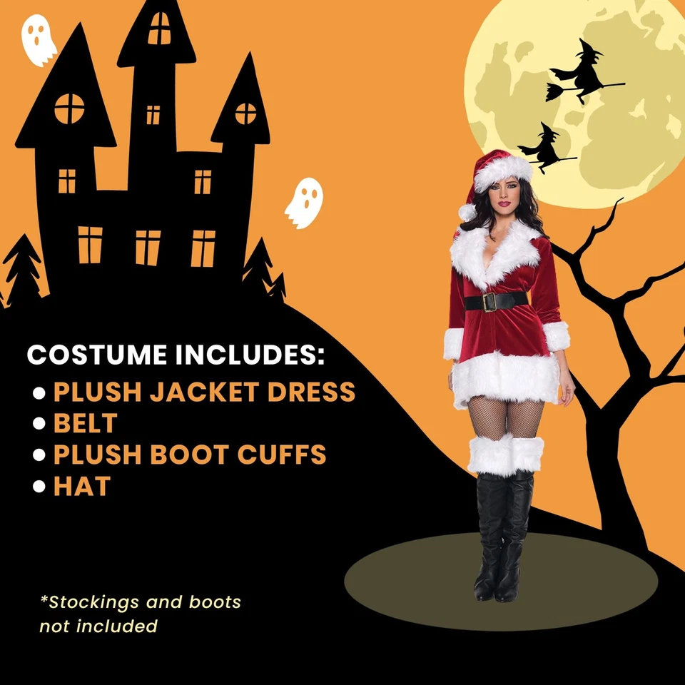 Costume Sexy De Noël Secret Pour Adulte - Photo 4/4