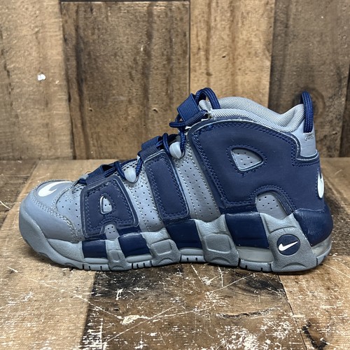 Nike Air Uptempo GS Gris Medianoche Azul Marino 415082-009 Talla 4Y - Imagen 12 de 19