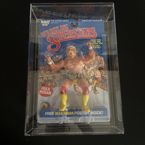 1984 WWF LJN MOC HULK HOGAN WRESTLING SUPERSTARS 8...