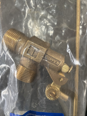 Watts St1000 Float Valve,1 In,Bronze,Pipe Mount W/ 12'' Float Rod (C)