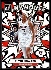 2025 Donruss WNBA #16 Rhyne Howard My House Press Proof