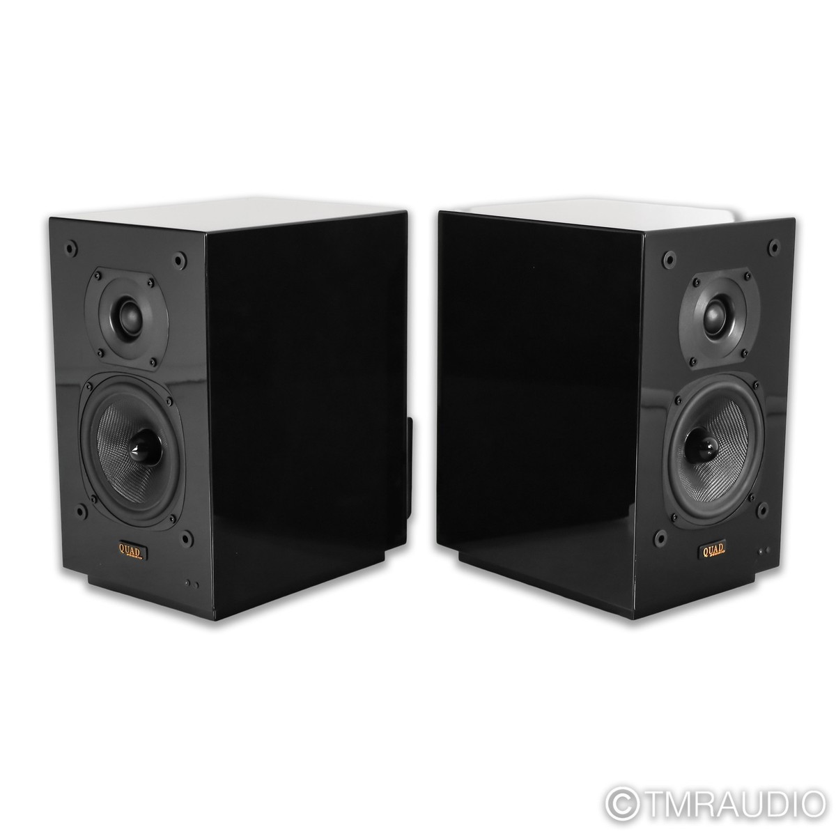 Quad 11L Studio Powered Bookshelf Speakers; Gloss Black Pair | eBay Quad 11L Studio Powered Bookshelf Speakers; Gloss Black Pair | eBay
