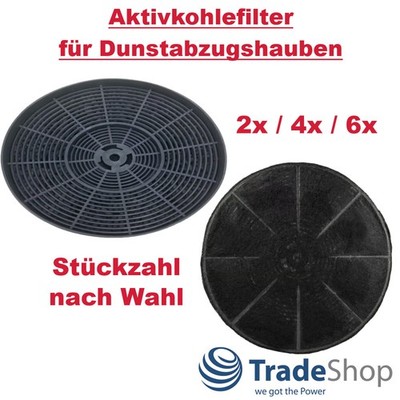 Aktivkohle-Filter Ø175mm ersetzt PKM CF100 CO4 - Stückzahl nach Wahl