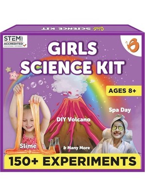 Butterfly EduFields 150+ Girls Science Kit For Ages 8-12 | Girls Science.