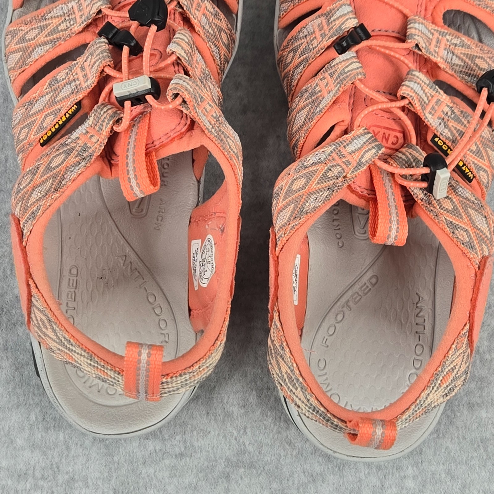 Sandali Keen donna taglia 7 5 Clearwater CNX corallo passeggio sport acquatici outdoor