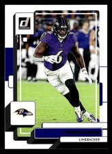 Patrick Queen 2022 Donruss #192 Baltimore Ravens FREE SHIPPING *197