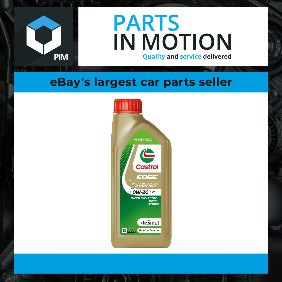 Engine Oil 1L for SUZUKI VITARA LY 1.4 1.6 1 Litre Castrol 0W20 SP C5, C6 Edge - Image 33