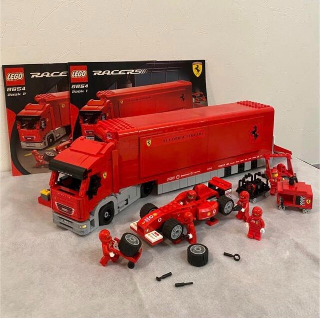 LEGO 8654 Racers Scuderia Ferrari Truck | eBay