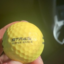 STRATA Super Range Yellow Practice/Range Golf...