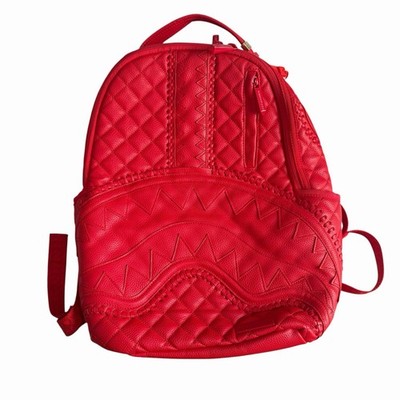 Sprayground RED RIVIERA BACKPACK EUC