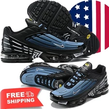 Nike Air Max TN Plus 3 Men Shoe Running Sneaker Black Navy