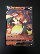 Pokemon Celebrations Lance’s Charizard Black Star Promo SWSH133 Holo