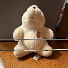 Coca Cola Vintage Polar Bear Holiday Decor Stuffed Plush