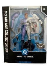 McFarlane Collector Edition DC Classic Multiverse ELONGATED MAN Figure PLATINUM