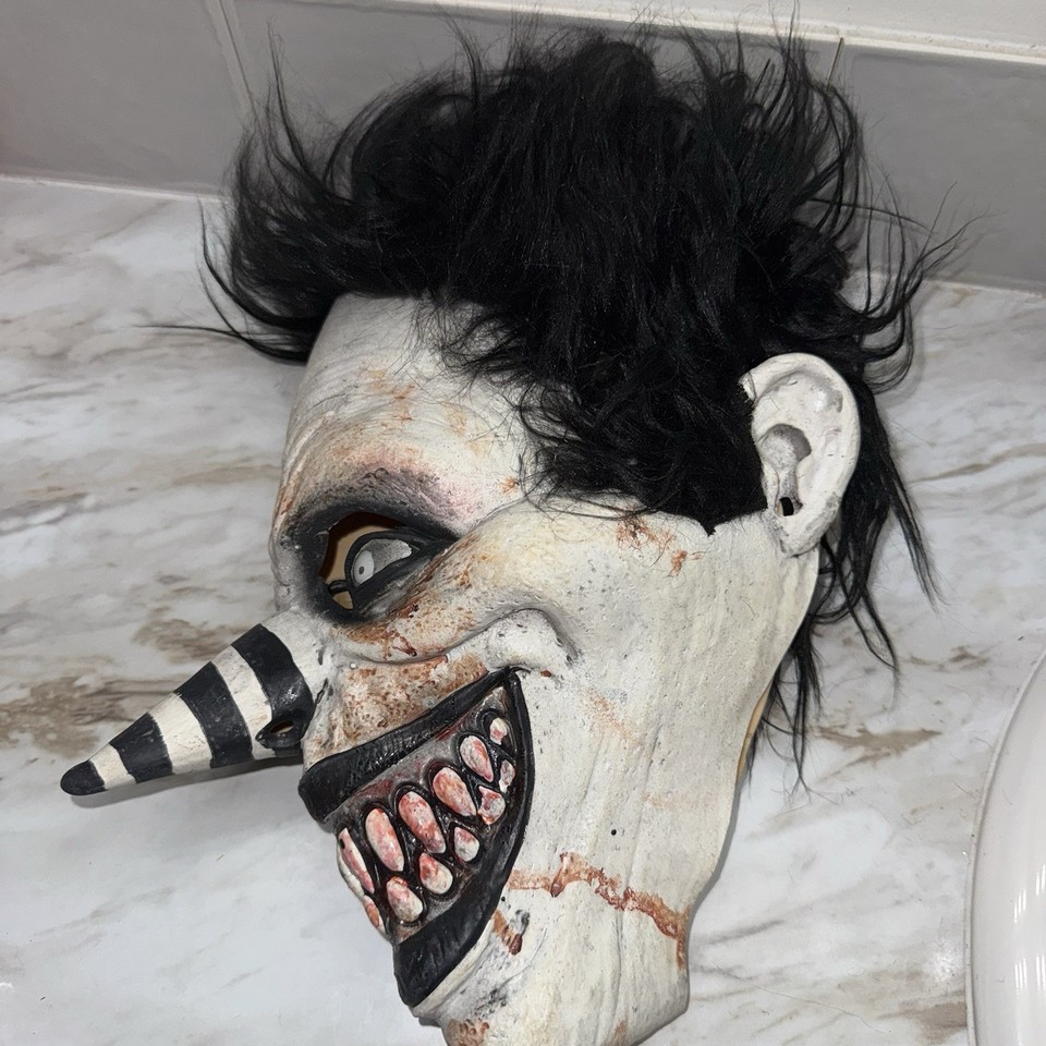 Ghoulish Productions Scary Laughing Man Maske – Realistische Latexmaske Für Erwachsene