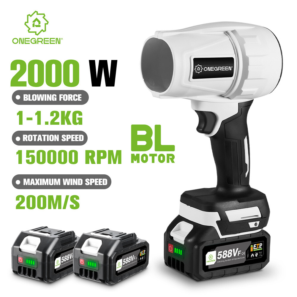Electric Cordless Leaf Blower Brushless Air Blower
