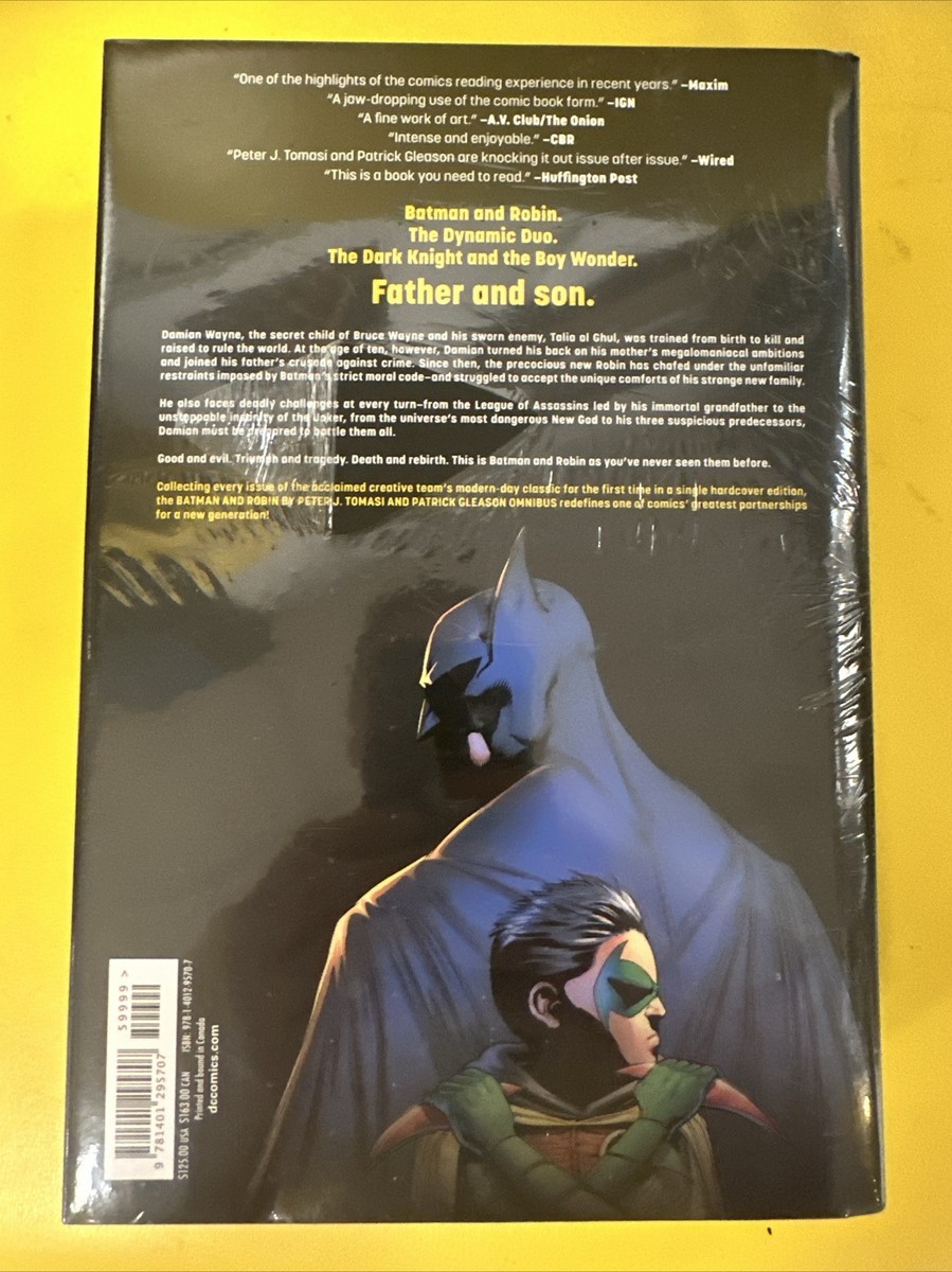 Batman and Robin by Peter J. Tomasi and Patrick Gleason Omnibus DC