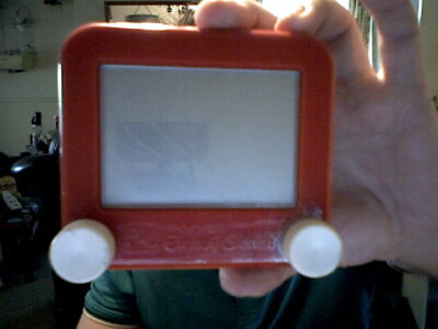 OHIO ART POCKET ETCH A SKETCH MACHINE BIRTHDAY CHRISTMAS DRAWING CHARITY