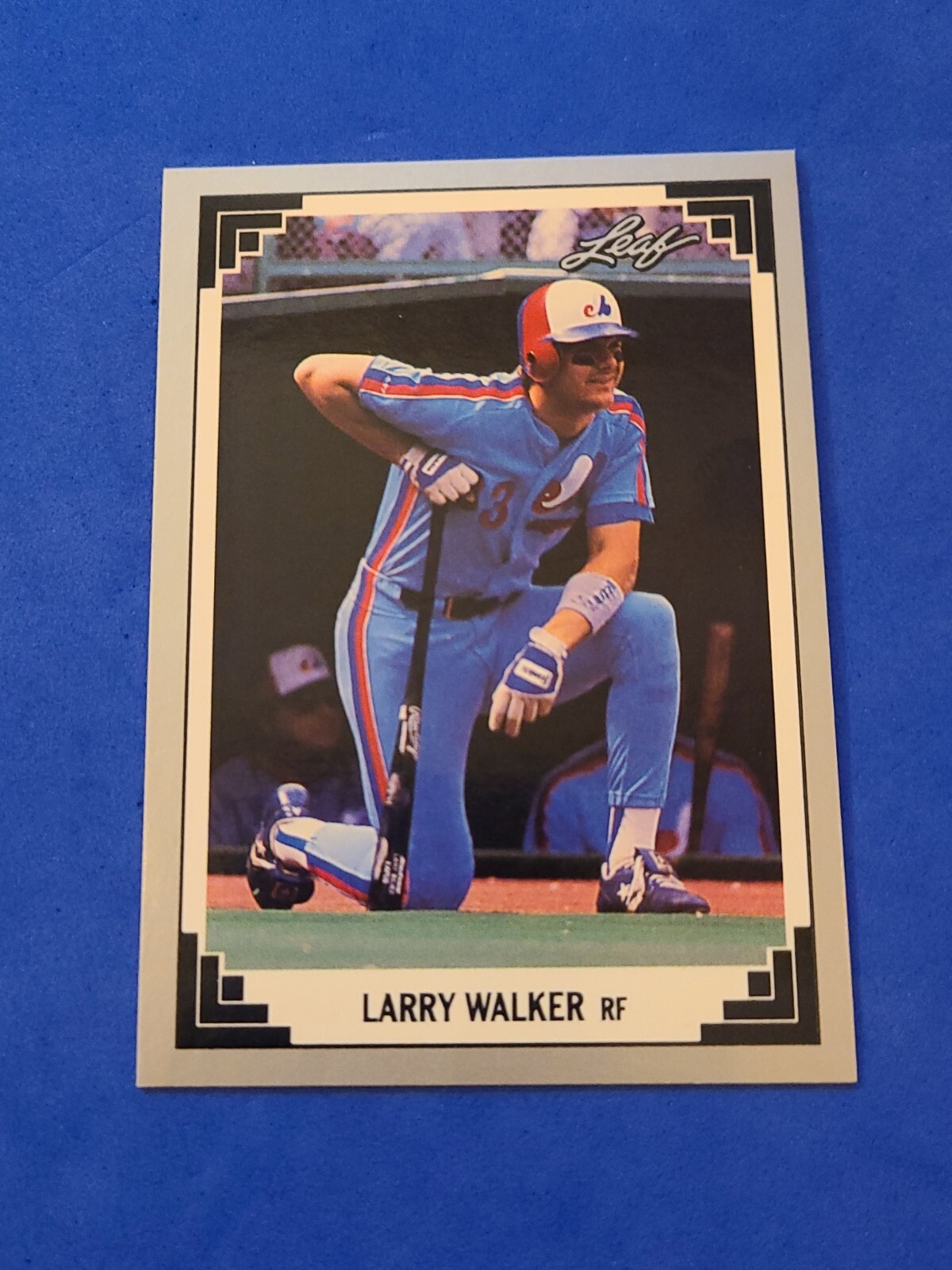 1991 Larry Walker Leaf #241