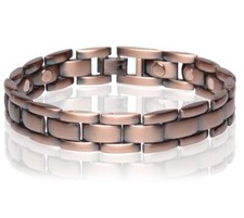 Copper Magnetic Link Bracelet Oxidize Copper Arthritis Pain Relieve Bracelet III