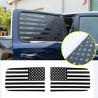 2P Rear Window Side Trim Stickers For 2019-2022 Dodge RAM 1500 Black Accessories