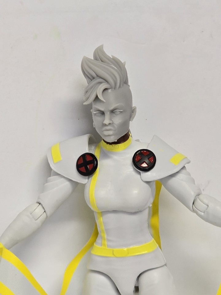 3d Printed X-MEN 97 STORM HEAD 1:12 6" G.i. Joe Classified/Marvel ...